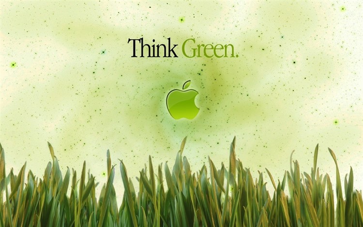 Greenpeace omaggia Apple con una piccola variazione al suo slogan. Da "Think Different" a "Think Green"
