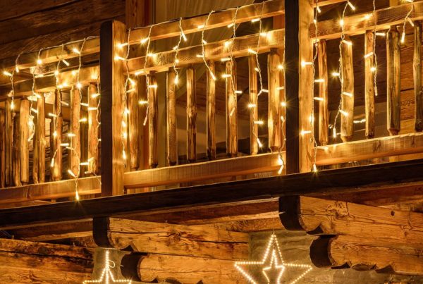 natale luci balcone